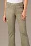 Lily Pad High Rise Contour Shape Technology Seaming Micro Slit Hem Straight Leg Plus Size Pant