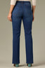 Blue Denim Contour Shape Technology Mid-Rise Sweetheart Shaped Back Yoke Plus Size Brittany Baby Boot Jean