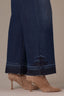 Indigo Artisanal Denim Contour Shape Technology High Rise Released Hem Pulled Strings Plus Size Sam Wide Leg Jean
